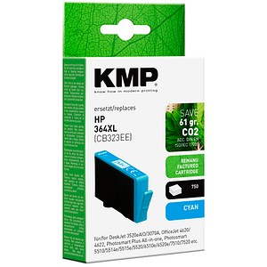 4011324001181 -  cyan Druckerpatrone kompatibel zu HP 364XL (CB323EE) 4011324001181 -  cyan Druckerpatrone kompatibel zu HP 364XL (CB323EE)