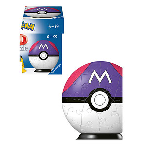 4005556115648 - Pokémon Meisterball 3D-Puzzle 54 Teile 4005556115648 Ravensburger