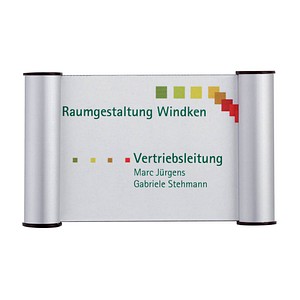 4016946186902 - Türschild Aluminium silber 180 x 115 cm 1 St