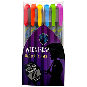 5056563717508 - Textmarker Wednesday WD717508 Pack 6-farbig sortiert Rund- und Keilspitze 5056563717508 6 Stück 5056563717508 - Textmarker Wednesday WD717508 Pack 6-farbig sortiert Rund- und Keilspitze 5056563717508 6 Stück
