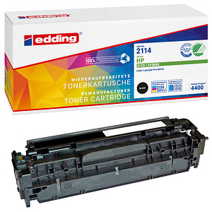 4004764982820 - edding 2114 Tonerkassette ersetzt HP 312X CF380X Schwarz 4400 Seiten Kompatibel Toner