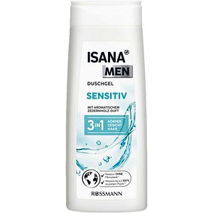 4305615407609 - ISANA MEN 3in1 SENSITIV Duschgel 300 ml