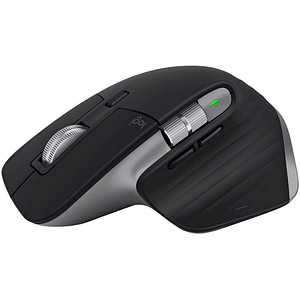 Logitech MX Master 3S Maus ergonomisch kabellos graphit