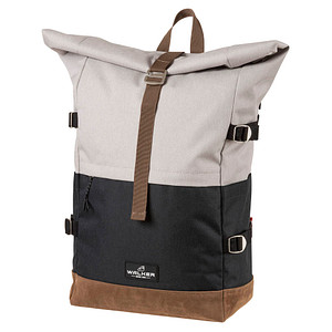 9002638223210 - Schulrucksack Roll-Up Two Kunstfaser grau schwarz 30 l 9002638223210 - Schulrucksack Roll-Up Two Kunstfaser grau schwarz 30 l