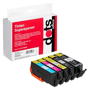 4250073740624 -  1x pigmentschwarz 1x schwarz 1x cyan 1x magenta 1x gelb Druckerpatronen kompatibel zu Canon PGI-580XXL PGBK CLI 581XXL BK C M Y