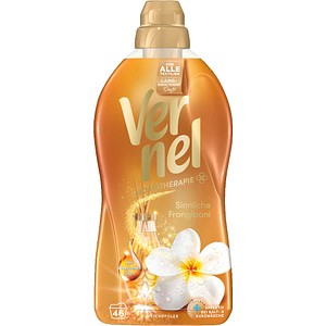 Vernel Aromatherapie Sinnliche Frangipani Weichspüler flüssig, 1,012 l