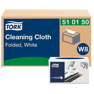 TORK trockene Reinigungstücher Premium W8 1-lagig weiß, 440 Tücher