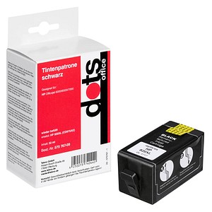 dots  schwarz Druckerpatrone kompatibel zu HP 920XL (CD975AE)