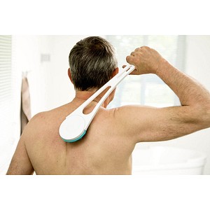 4048792019813 - Eincremehilfe Rücken weiß Kunststoff