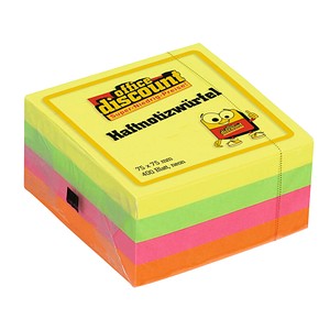4250073820012 - neon Haftnotizen Standard farbsortiert 1 Würfel
