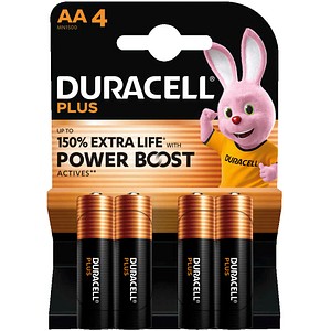 5000394176027 - 5V Batterien 1x4 Duracell Plus Power Boost Mignon MN1500 AA LR6 15V 151255 5000394176027