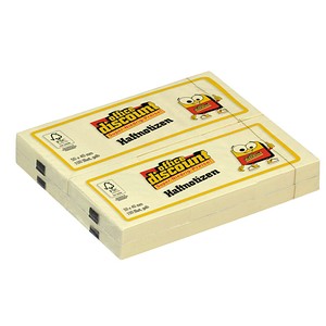 4250073819887 - Haftnotizen Standard gelb 12 Blöcke