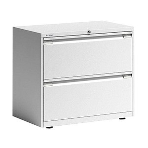 5020073787986 - BISLEY Essentials Hängeregistraturschrank verkehrsweiß mit 2 Schubladen 800 x 470 x 693 cm