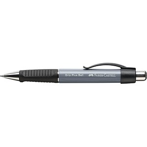 4005401407898 - Kugelschreiber GRIP Plus Ball grau Schreibfarbe blau 4005401407898 Faber-Castell 4005401407898 - Kugelschreiber GRIP Plus Ball grau Schreibfarbe blau 4005401407898 Faber-Castell