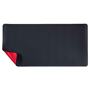 5055425911481 - Schreibtischunterlage Kunstleder Leder PVC (Polyvinylchlorid) Schwarz Rot 80 x 40 cm