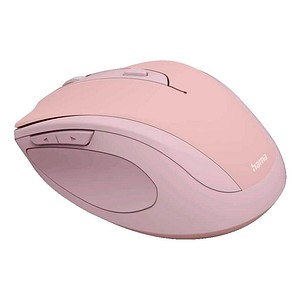 hama WM-400 Maus ergonomisch kabellos pink