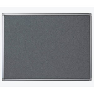 Bi-Office Pinnwand MAYA 60,0 x 45,0 cm Textil grau