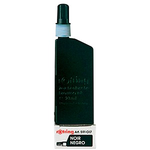 4006856591170 - Zeichentusche S0194660 schwarz 23ml Nachfüllflasche 4006856591170 rotring 25 Milliliter