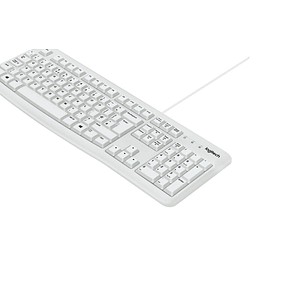 5099206031753 - Keyboard K120 for Business - Volle Größe (100%) - Kabelgebunden - USB - QWERTZ - Weiß