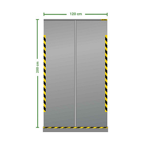 8713739321057 - Hygieneschutz 7999814 ausrollbar Folie tr 1200x2000mm 8713739321057 Jalema