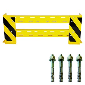 SZ Metall Rammschutz Planke 16,0 x 40,0 cm, 3 St.