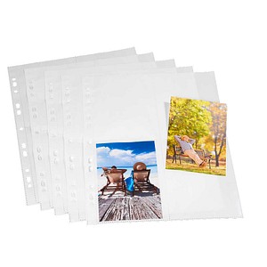 4000225534737 - Fotosichthüllen 10x15 cm transparent glasklar 5 St