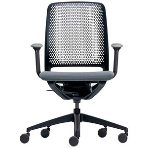 4049694007953 - Bürostuhl semotion em-801 113 Stoff grau Gestell schwarz