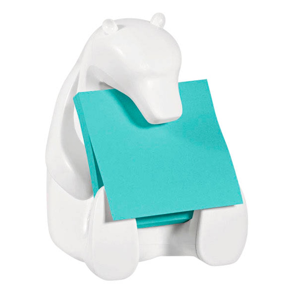 Post It Bear Haftnotizen Set Extrastark Bear 330 Blau Mit Spender Gunstig Online Kaufen Office Discount