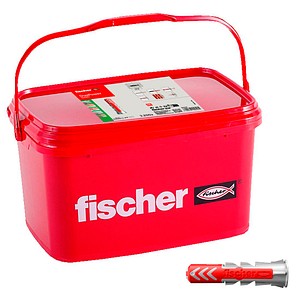 4048962458985 - fischer DuoPower 6x30 im Eimer 2K 564115 Universaldübel-Sortiment Ø 6 mm x 30 mm 3200 Stück 4048962458985 - fischer DuoPower 6x30 im Eimer 2K 564115 Universaldübel-Sortiment Ø 6 mm x 30 mm 3200 Stück