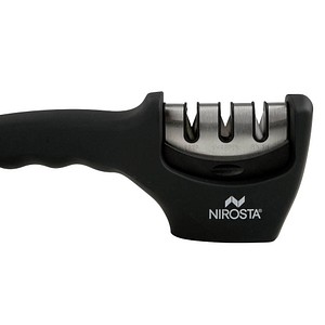 4008033421805 - Messerschärfer Quick-Sharp schwarz silber 4008033421805 NIROSTA 4008033421805 - Messerschärfer Quick-Sharp schwarz silber 4008033421805 NIROSTA