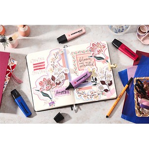 4006381624398 - STABILO BOSS Original Wildflower Edition Textmarker farbsortiert 4 St