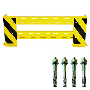 SZ Metall Rammschutz Planke 16,0 x 40,0 cm, 6 St.