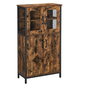 0194343025728 - Aktenschrank LSC260B01 braun 2 Fachböden 600 x 300 x 1080 cm 0194343025728 VASAGLE