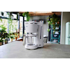 8720389000607 - Eco Conscious Edition 5000er Serie HD5120 00 Kaffeemaschine Seidenweiß Matt Fassungsvermögen Tassen=10 Warmhaltefunktion Glaskanne 8720389000607 - Eco Conscious Edition 5000er Serie HD5120 00 Kaffeemaschine Seidenweiß Matt Fassungsvermögen Tassen=10 Warmhaltefunktion Glaskanne