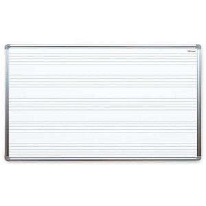 5902622410746 - Notenlinien-Whiteboard PL1295L 120x90cm lackiert Aluminiumrahmen 5902622410746 ALLboards 5902622410746 - Notenlinien-Whiteboard PL1295L 120x90cm lackiert Aluminiumrahmen 5902622410746 ALLboards