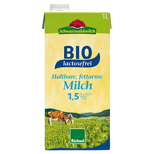 4046700001011 - 35046 H-Milch fettarme H-Milch 15% Fett laktosefrei bio Tetrapack 4046700001011 Schwarzwaldmilch