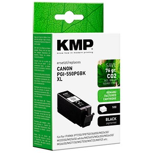 4011324000962 -  schwarz Druckerpatrone kompatibel zu Canon PGI-550 XL PGBK