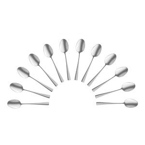8711155162452 - 12 Löffel Dante silber satiniert 8711155162452 12 Stück 8711155162452 - 12 Löffel Dante silber satiniert 8711155162452 12 Stück