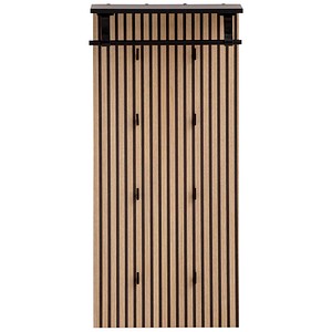 4027181121252 - Wandgarderobe Hank 157120 eiche Holz 8 Haken 500 x 1106 cm 4027181121252 - Wandgarderobe Hank 157120 eiche Holz 8 Haken 500 x 1106 cm