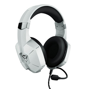 8713439242584 - GXT323W Carus Gaming Over Ear Headset kabelgebunden Stereo Weiß Lautstärkeregelung Mikrofon-Stummschaltung