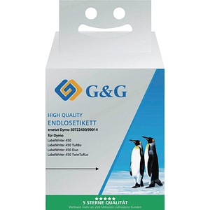 6941881284230 - Etikettenrollen für Etikettendrucker ersetzt DYMO 99014 S0722430 weiß 540 x 1010 mm 1 x 220 Etiketten 6941881284230 - Etikettenrollen für Etikettendrucker ersetzt DYMO 99014 S0722430 weiß 540 x 1010 mm 1 x 220 Etiketten