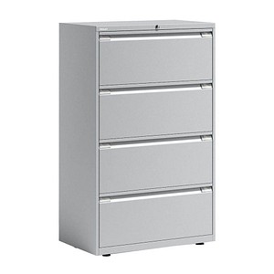 5020073788235 - BISLEY Essentials Hängeregistraturschrank lichtgrau mit 4 Schubladen 800 x 470 x 1300 cm 5020073788235 - BISLEY Essentials Hängeregistraturschrank lichtgrau mit 4 Schubladen 800 x 470 x 1300 cm