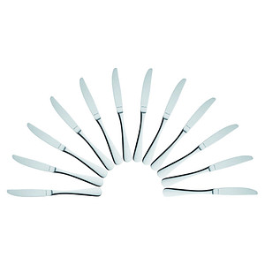 4250184423843 - 12 solex Messer Julia silber 4250184423843 solex 12 Stück 4250184423843 - 12 solex Messer Julia silber 4250184423843 solex 12 Stück