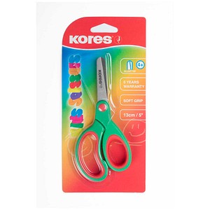 9023800351302 - Bastelschere mit Softgrip-Griff rund Länge 130 mm