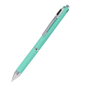 4014421320735 - 4-Farben-Kugelschreiber Multipen mint Schreibfarbe rot blau schwarz grau 1 St