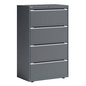 5020073788228 - BISLEY Essentials Hängeregistraturschrank anthrazit mit 4 Schubladen 800 x 470 x 1300 cm 5020073788228 - BISLEY Essentials Hängeregistraturschrank anthrazit mit 4 Schubladen 800 x 470 x 1300 cm