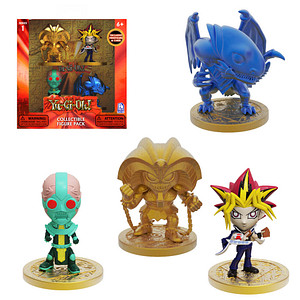 0810087210274 - Yu-Gi-Oh! 38460 Yugi Jinzo Exodia & Blauäugiger weißer Drache Spielfiguren-Set 0810087210274 4 Stück