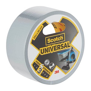 4054596696860 - Universal Gewebeband silber 480 mm x 250 m 1 Rolle 4054596696860 Scotch 4054596696860 - Universal Gewebeband silber 480 mm x 250 m 1 Rolle 4054596696860 Scotch