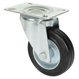 4001073009903 - Transportgeräte-Lenkrolle RO 6104 silber 4001073009903 WAGNER design yourself