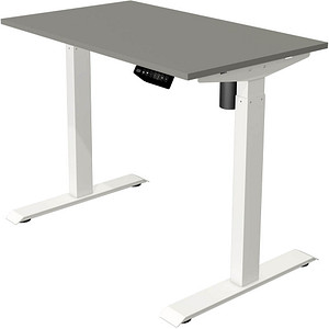 4044917437661 - Move 1 Elektrisch Höhenverstellbar Sitz-Stehschreibtisch Rechteckig Graphit T-Fuß 1000 (B) x 600 (T) x 1230 (H) mm Melamin Stahl 4044917437661 - Move 1 Elektrisch Höhenverstellbar Sitz-Stehschreibtisch Rechteckig Graphit T-Fuß 1000 (B) x 600 (T) x 1230 (H) mm Melamin Stahl